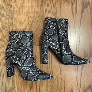 Rampage Snake Skin Boots
